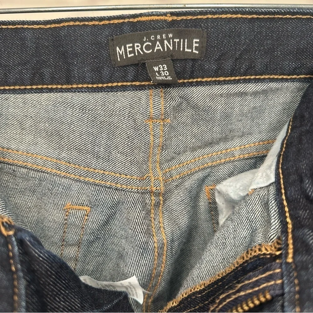 J.Crew Mercantile Men’s Straight Jeans - Blue - 33x30